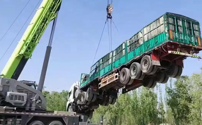 衡阳道路脱困救援案例